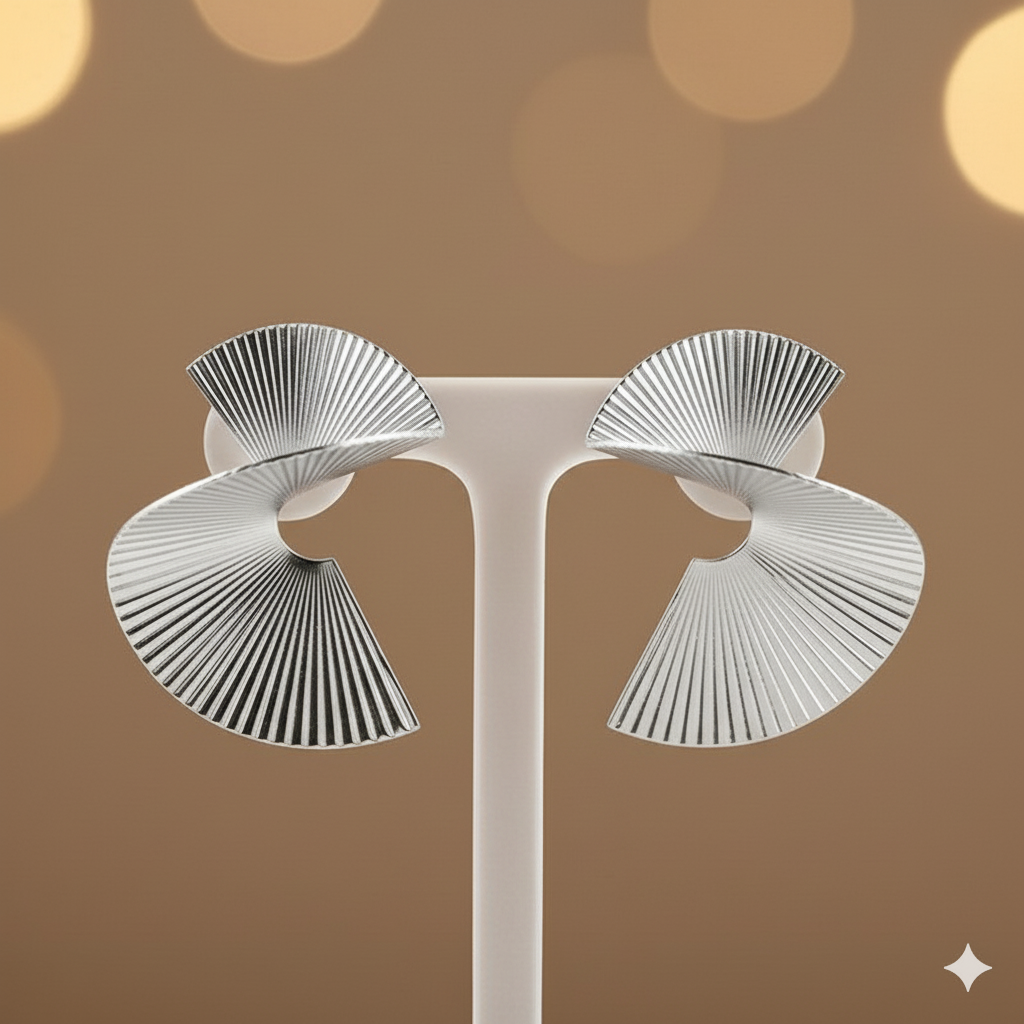 Irregular Geometric Shape Earrings