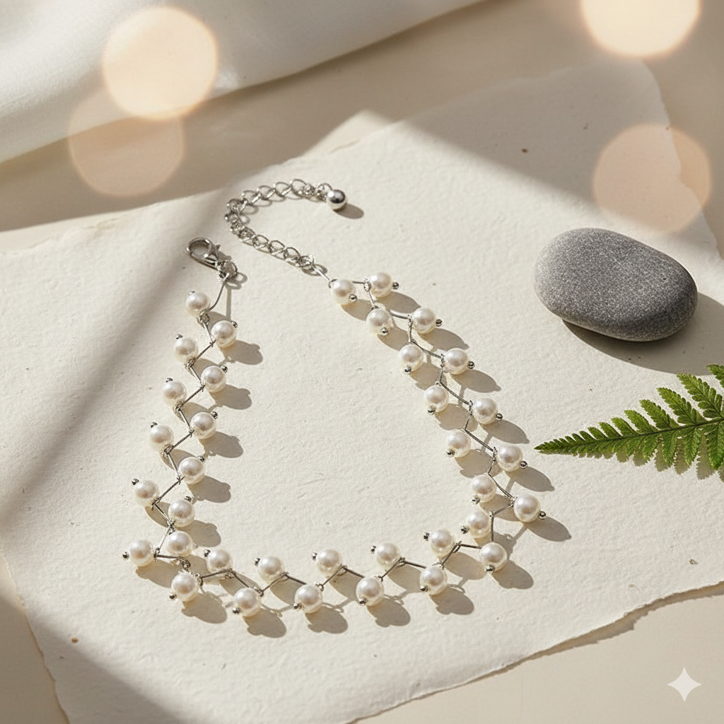 Fashion Pearl Clavicle Chain Neckband