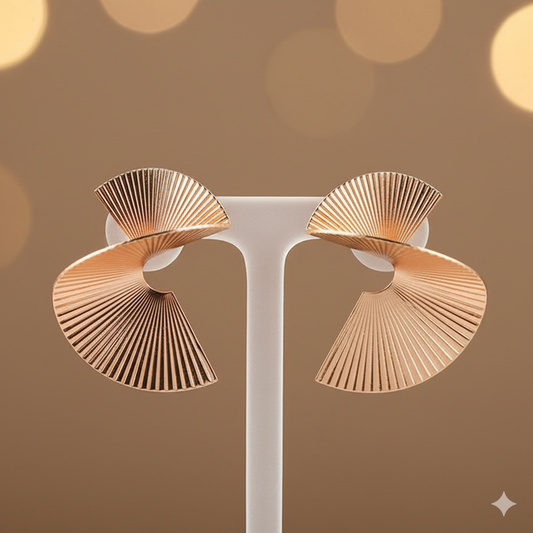 Irregular Geometric Shape Earrings