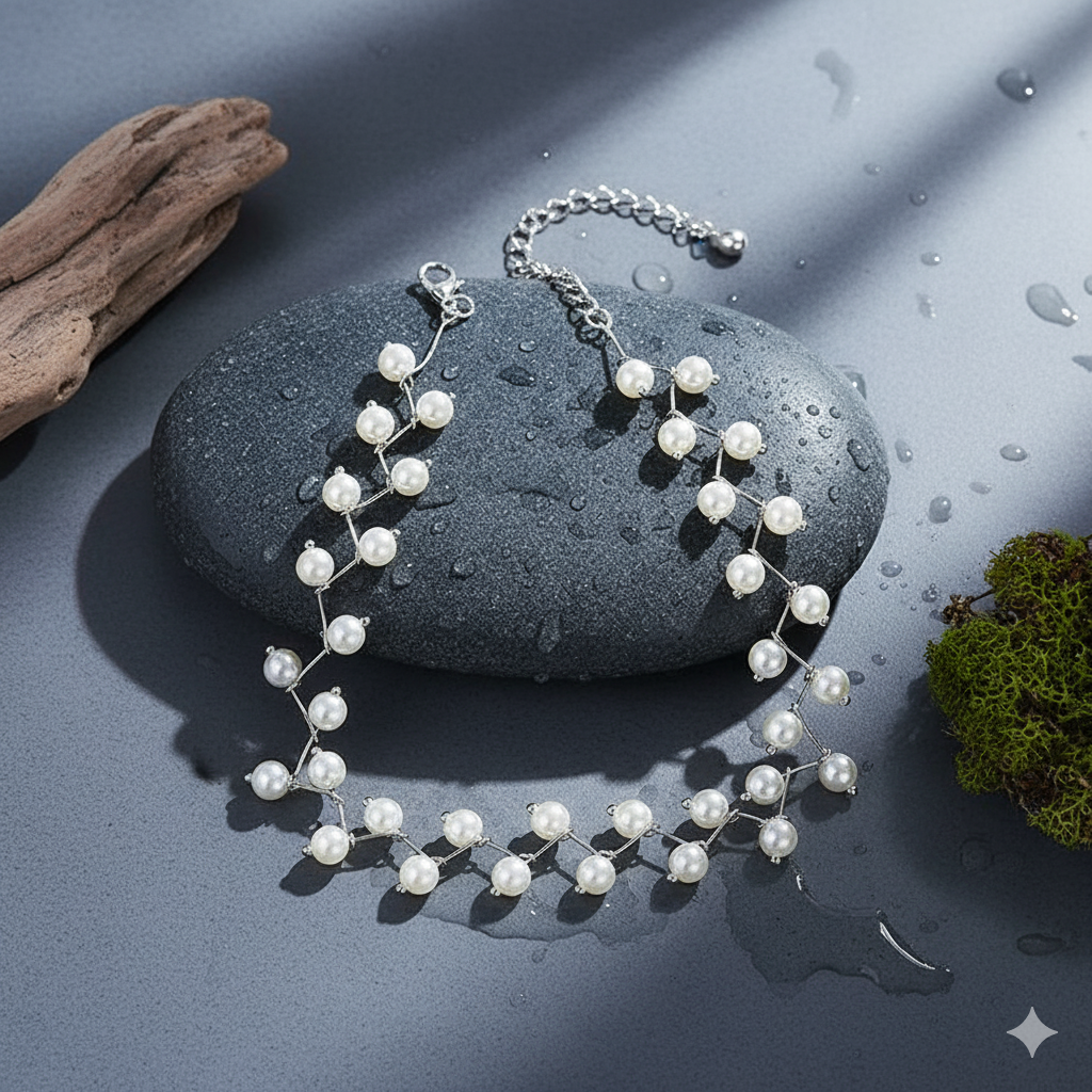 Fashion Pearl Clavicle Chain Neckband