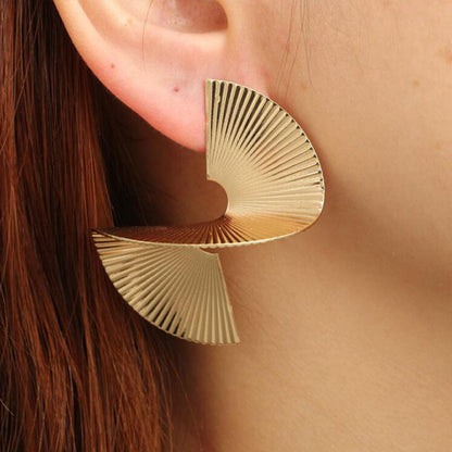 Irregular Geometric Shape Earrings