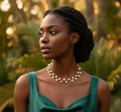 Fashion Pearl Clavicle Chain Neckband