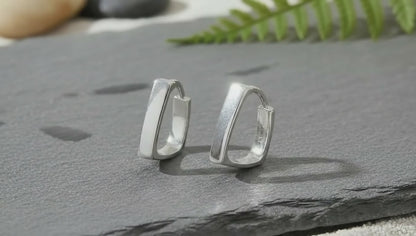 Geometric U Shaped Earrings